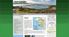 Desktop Screenshot of hokianga.co.nz